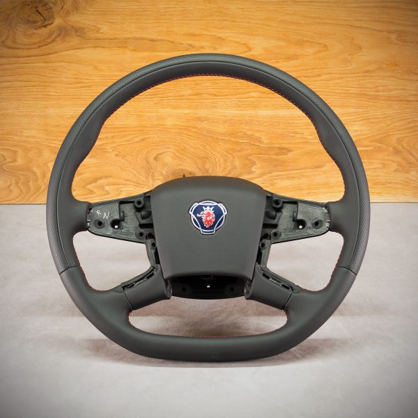 Kierownica Scania S po obszyciu