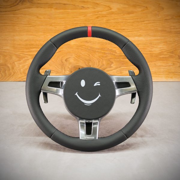 Kierownica Porsche Cayman po obszyciu