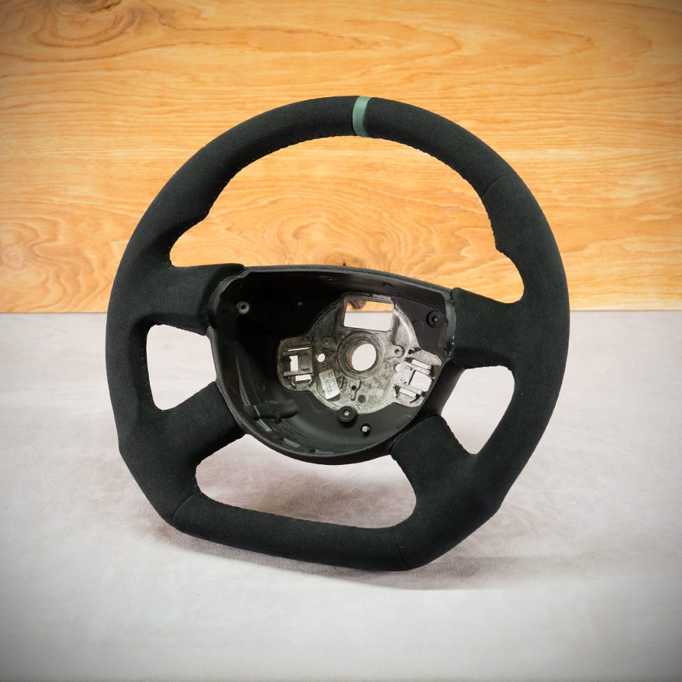 Modyfikacja i obszycie kierownicy Volkswagen Transporter T5