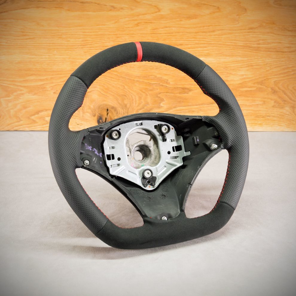 Modyfikacja i obszycie kierownicy BMW E90