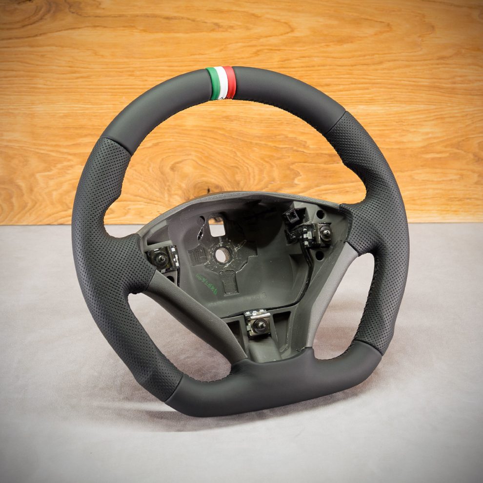 Modyfikacja i obszycie kierownicy Fiat Multipla