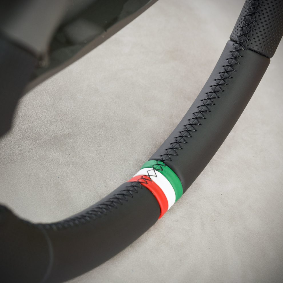 Modyfikacja i obszycie kierownicy Fiat Multipla