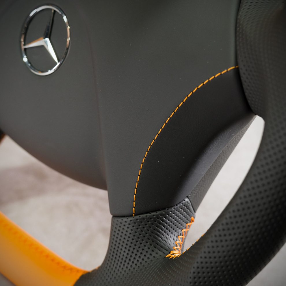 Modyfikacja i obszycie kierownicy Mercedes-Benz Atego