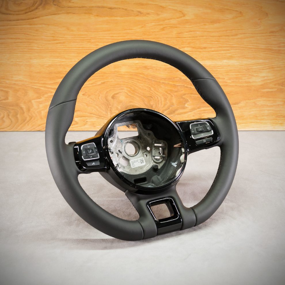 Modyfikacja i obszycie kierownicy Volkswagen Beetle