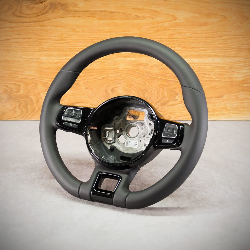 Modyfikacja i obszycie kierownicy Volkswagen Beetle