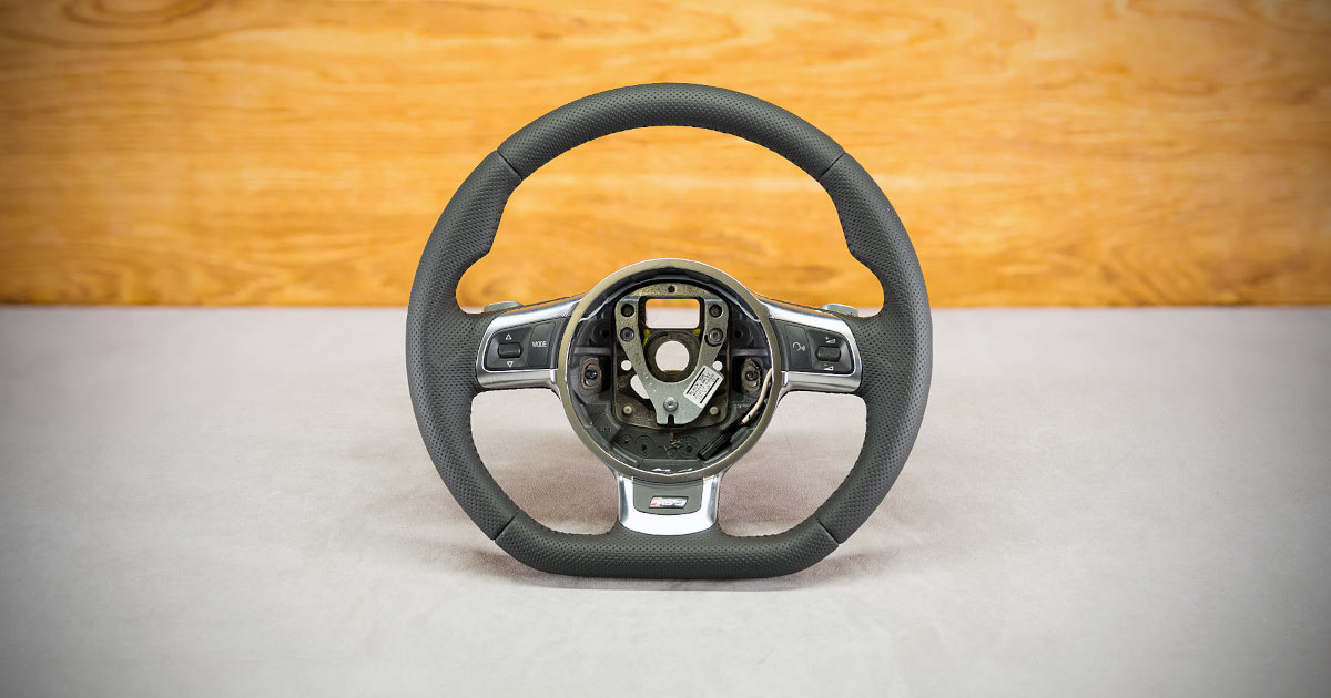 Obszycie kierownicy Audi RS3