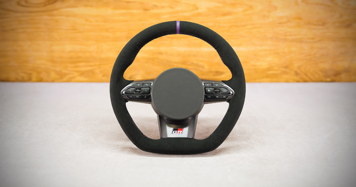 Obszycie kierownicy Toyota Yaris GR