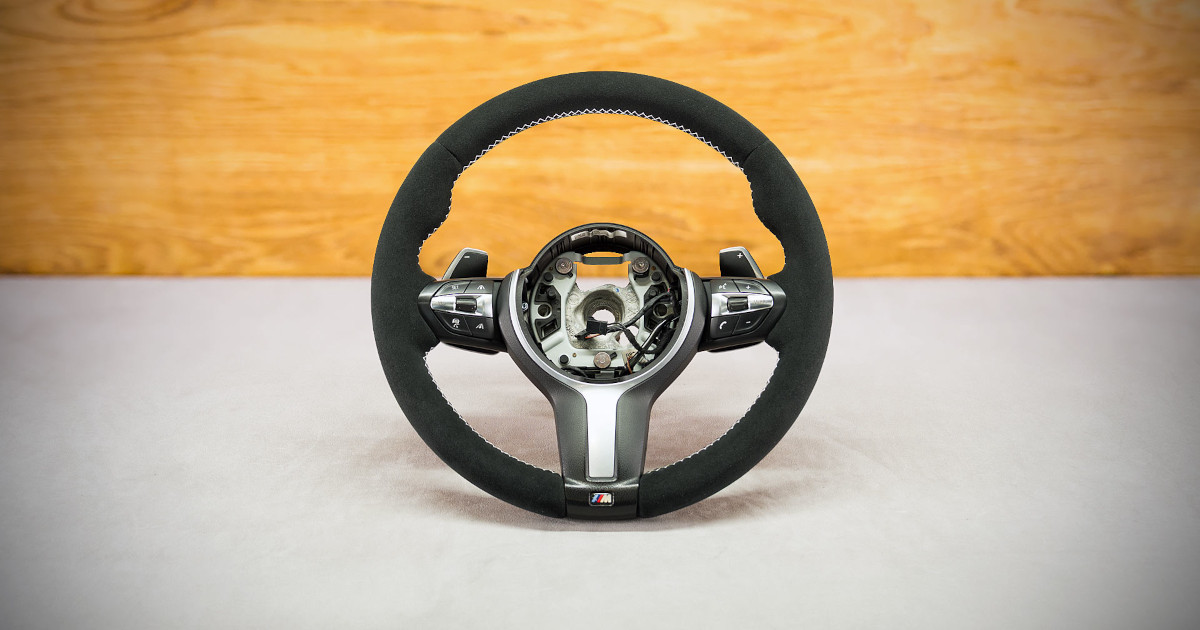 Obszycie kierownicy BMW F13 Obszycie kierownicy BMW F13