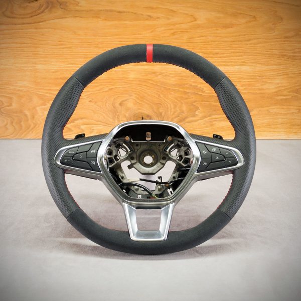 Kierownica Renault Captur po obszyciu Kierownica Renault Captur po obszyciu