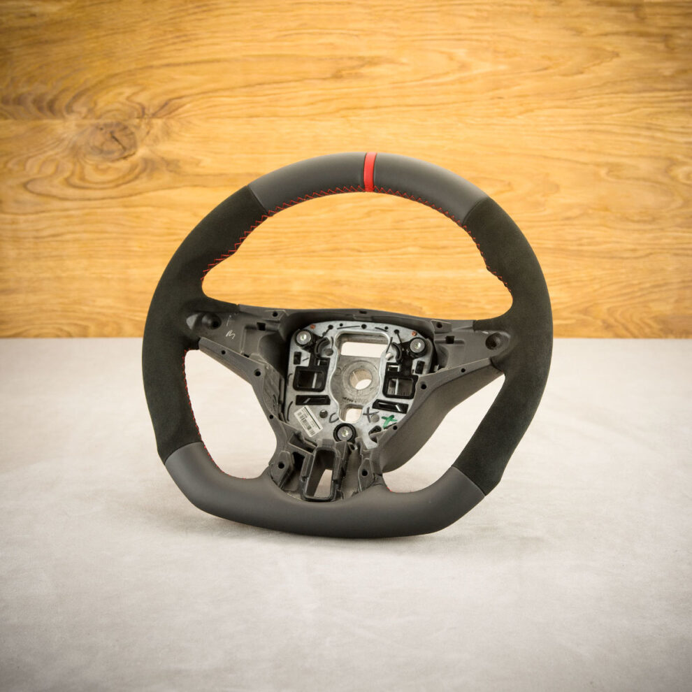 Modyfikacja i obszycie kierownicy Opel Adam S 2018