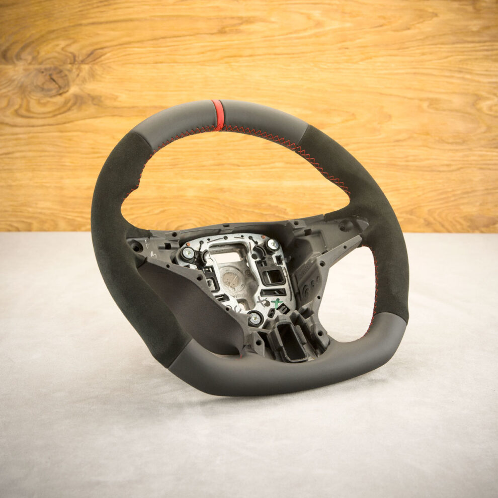 Modyfikacja i obszycie kierownicy Opel Adam S 2018