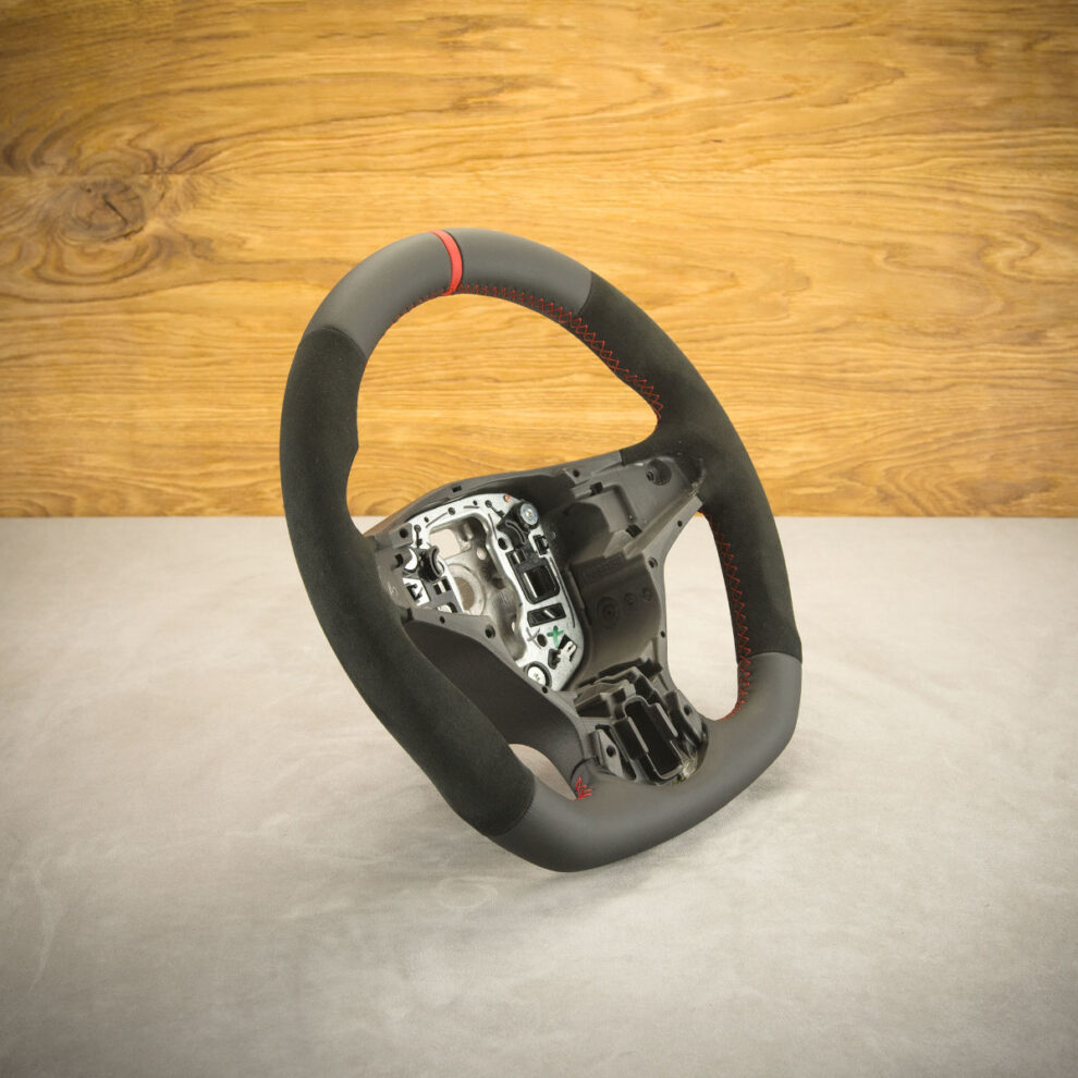 Modyfikacja i obszycie kierownicy Opel Adam S 2018